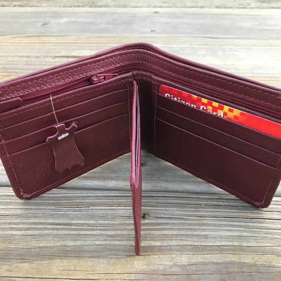 Handmade Other - Men Wallet Bifold Card Holder Handmade CoffeeBrown